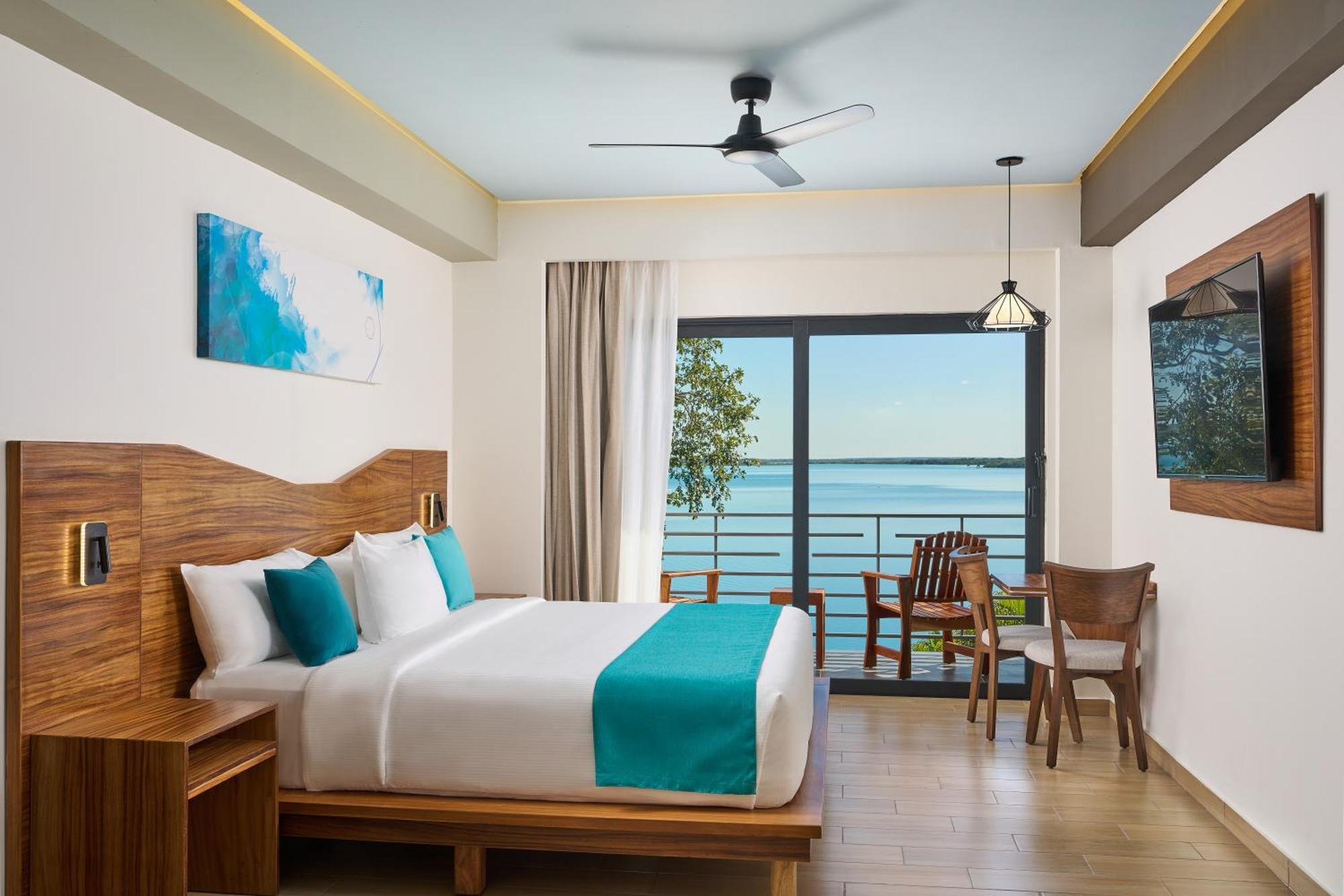 Cristalino Lagoon Front Hotel, Restaurant & Spa Bacalar Dış mekan fotoğraf