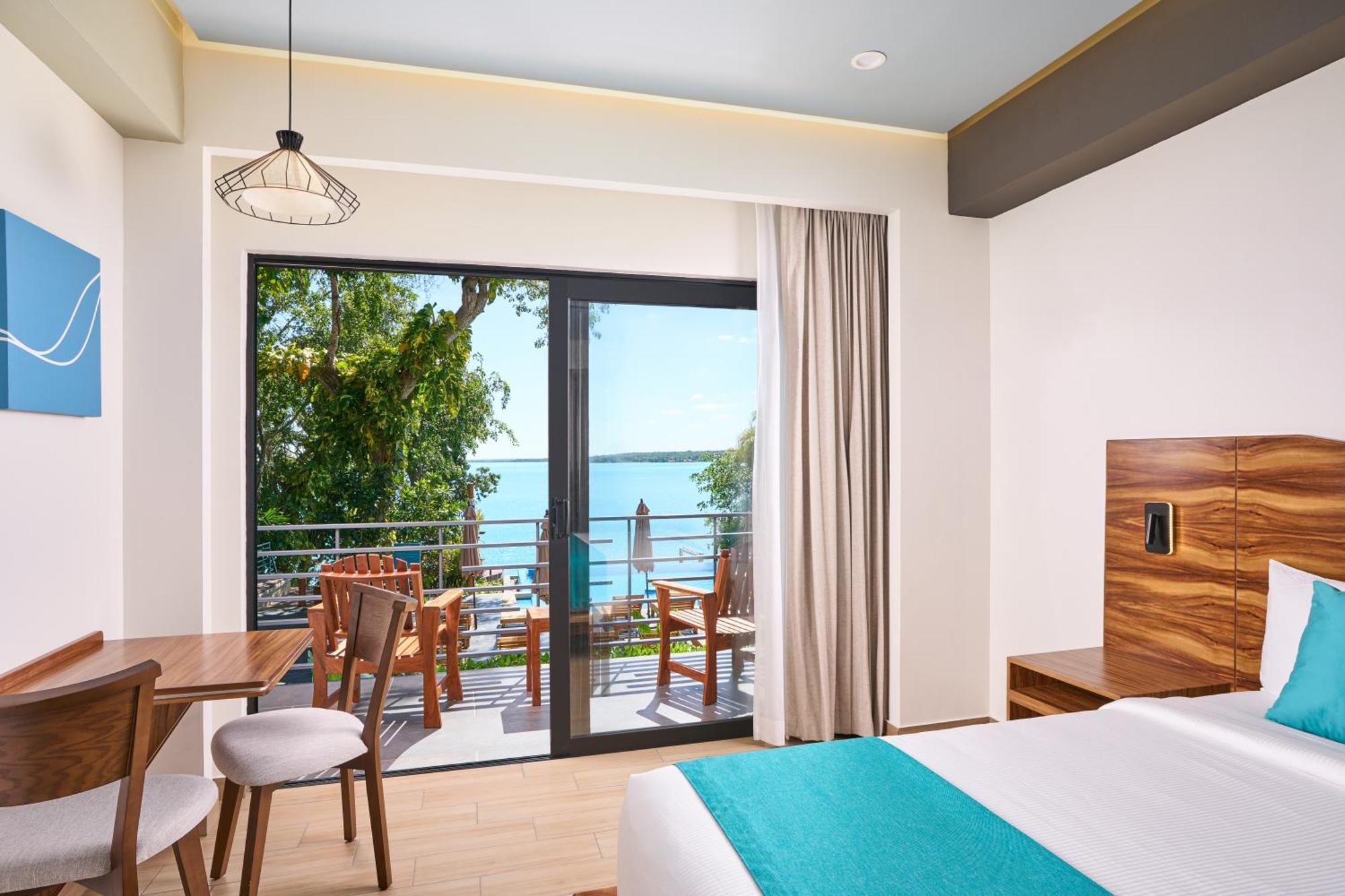 Cristalino Lagoon Front Hotel, Restaurant & Spa Bacalar Dış mekan fotoğraf